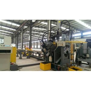 China Angle Iron Punching Machine , Angle Iron Cutting Machine Adopt CNC Technology supplier