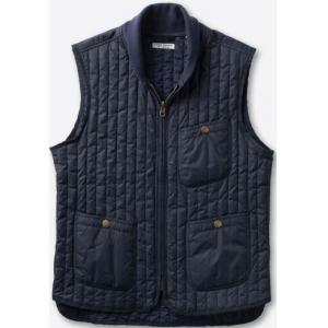Lightweight Mens Quilted Down Vest , Water Resistant Mens Puffer Vest