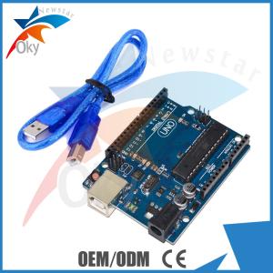 China Placa do desenvolvimento de MEGA328P ATMEGA16U2 para Arduino, com cabo do Usb wholesale