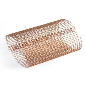 20 Mesh Aperture Grid Wire Mesh Tight Plain Weave Copper