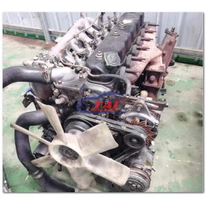 Good Condition ISUZU Japan Used Truck Engine 6HE1T Steel Material