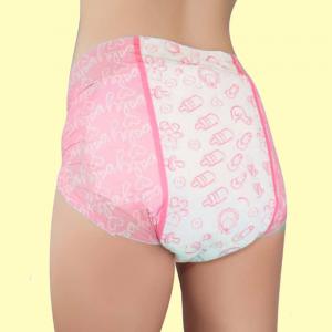 Japan SAP Fabric Nappies Cute Printed Adult Diaper for Comfortable Nights