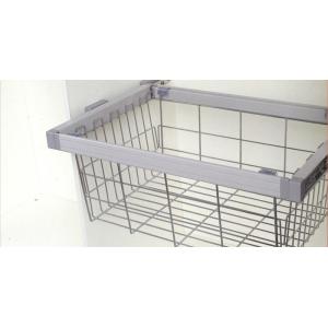 China Corner Cabinet Three Layer Clothes Hanger Top Mounted 360 Degree Rotating Clothes Basket supplier