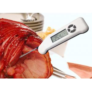 Foldable Digital Instant Read Thermometer Food Service Thermometer With Temperature Alarm
