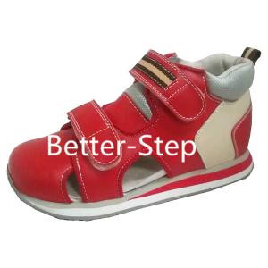 2014 Better-Step Fashion Kids Clost Toe Orthopedic Sandals,Soft lining,fully adaptable,breathable upper leather