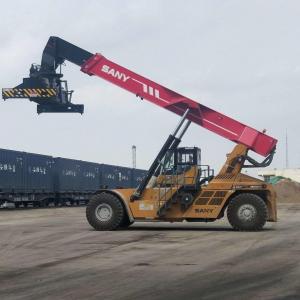 China GOST Heavy Duty Spreader Reach Stacker 20ft 40ft Container Lifting Equipment supplier