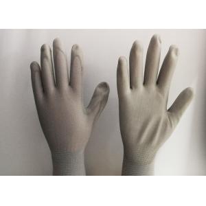 China Light Weight PU Coated Gloves High Durability Comfortable Hand Feeling supplier