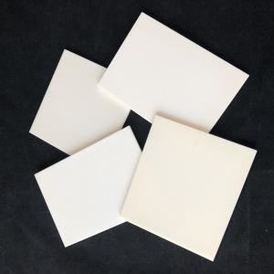 China Wear Resistant 99% Alumina Ceramic Plate Grinded Heat Resistant Ceramic Substrate supplier
