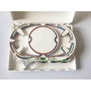 China Easy Installation Fiber Optic Termination Box , 4 Cores Cable Distribution Box supplier