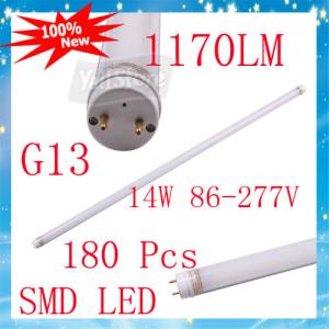 high brightness 14W White T8 3528 SMD fluorescent  led tube light bulbs for home