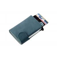 China PU Leather Money Clip Wallet And Credit Card Holder Rfid Blocking Customized on sale