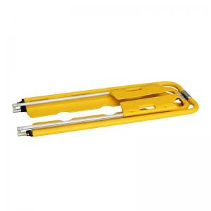 210CM 6CM Folding Scoop Stretcher Lightweight Foldable Stretcher ABS Handrails