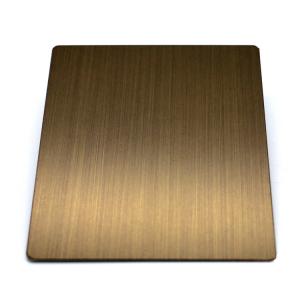 China Anti Fingerprint HL 304 Decorative Stainless Steel Sheet 0.3 Mm JIS plate supplier