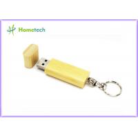 China Keychain Wooden USB Flash Drive 64GB 32GB Pen Drive Pendrive Specialized Logo / usb memory stick on sale