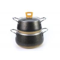 China Easy Clean Induction 2 Pcs 12L Ceramic Cookware Sets on sale