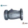 Axial Flow Non Return Check Valve CF8M / WCB Type With Double Flanged Connection