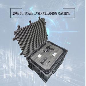 China Suitcase Type 100 Watt Raycus Laser Rust Removal Machine supplier