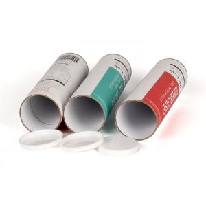 FDA OEM Labeled Mailing Ridgid Paper Tube For Gift / Tea Coffee