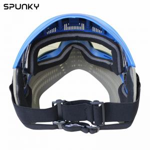 Comfortable Anti Fog Paintball Face Mask With Elastic Adjustable Goggle Strap