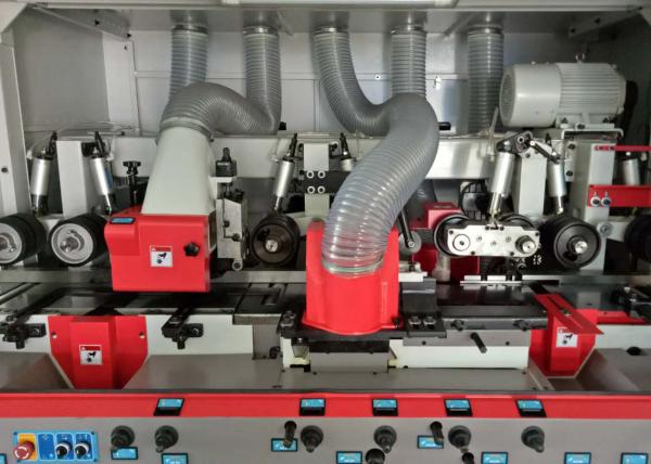 High Speed 5 Head Moulder 210 Mm Working Width Cast Iron Body Structure Stable Performance