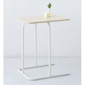 Black White Modern Solid Wood And Metal Coffee Table Nesting Side Tables