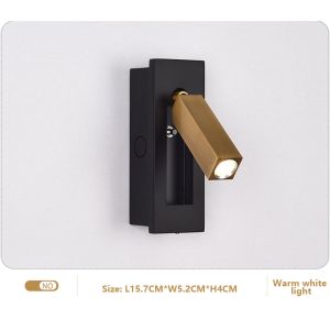 China Embedded LED Wall Lamp , Hotel Bedroom LED Wall Light With Switch wholesale