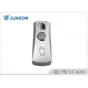 China Structure Steel 2mm Access Control Exit Button Easy To Install supplier