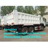 China New Diesel Heavy Duty Dump Truck Payload 30 Tons 10 Wheels Hyva 16m3 Bucket white color wholesale