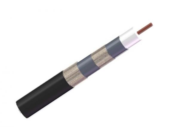 RG6 75 Ohm Drop Coaxial Copper Lan Cable Cu Material In Telecommunication TV