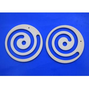 99.5% Alumina Ceramic Insulating Ring High Precision Machined