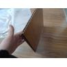 Heat Insulation PVC Wall Panel Wooden Color 40cm x 12mm For Office Decor