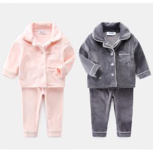 China 2-6year  winter warm Coral fleece  pajamas, kinds leisurewear supplier