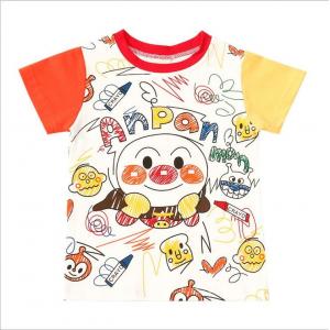 Latest Design Graffiti Shirts Organic Cotton Kids T Shirt Custom