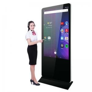 Vertical TV All In One PC Interactive Touch kiosk 4k 43 Inch High Sensitive
