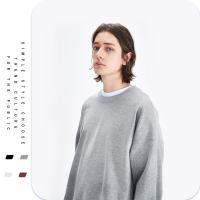 China Long Sleeve Oversized Crewneck Pullover Sweatshirts Custom Logo Printed on sale