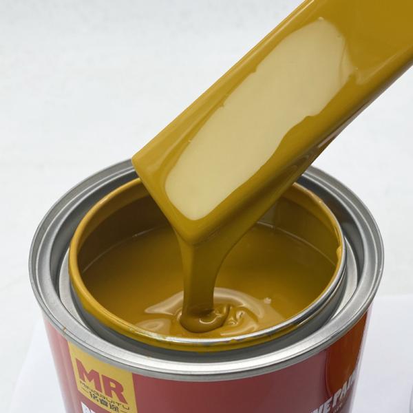 M212 2K Mud Yellow Automotive Refinish Paint Opaque Reddish Dark Yellow High Coverage Colorant
