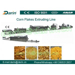 Full Automation Corn Flakes Processing Machine Stable Large Capacity