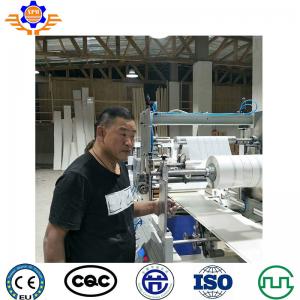 China ABB Inverter PVC Ceiling Panel Extrusion Machine New PVC Sheet Extrusion Line supplier