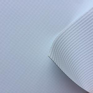 China 20OZ  680G 1100D PVC Coated Tent Fabric White Coated Cloth supplier