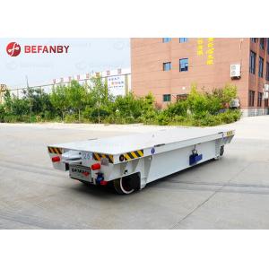 China Factory Motorized Flatbed Battery Transfer Trolley supplier