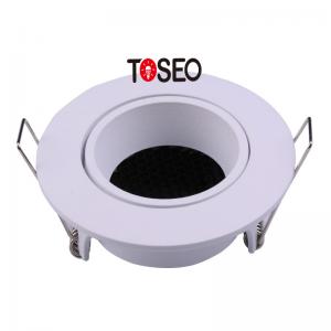 TOSEO 68mm Cutting Anti Glare Downlights Adjustable Mr16 LED Spotlight