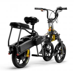 China On sale for Adults Street Legal Black Color Folding 3 Wheels Electric Road Scooter supplier