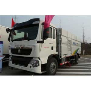 ZZ1187K501GE HOWO Road Sweeper Vehicle Sweeper Truck With High Pressure Water Pump