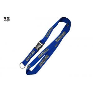 China Custom / Personalized Key Lanyard , Heat Transfer Lanyard For Badge Holders supplier