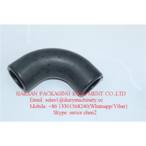 China 90 Degree Elbow Silicon Rubber Hose , Milking Machine Spares Parts supplier