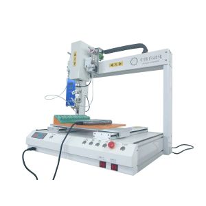China Automatic Soldering Machine PCB Soldering Robot with 0.6~1.5mm Solder Wire ±0.02mm Repeat Accuracy and 920*700*850mm Dimensions wholesale
