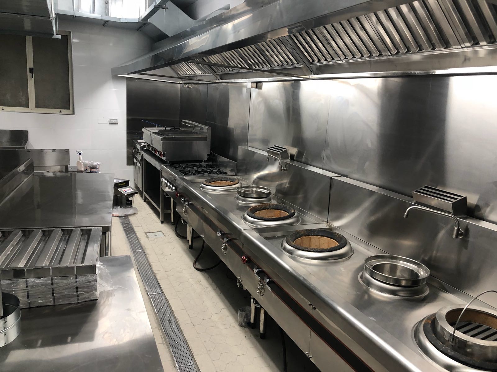 Stainless Steel Catering Equipment, Countertop Hood System