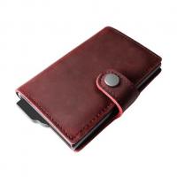 China Antiwear Leakproof Metal Credit Card Money Clip , Multipurpose Metal Clip Card Holder on sale