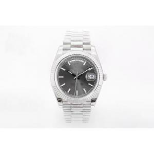 Round Case stylish Stainless Steel Quartz Wrist Watch 40mm Dial Diameter
