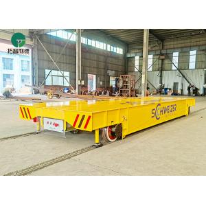 China 35T Material Handing Rail Transfer Electric Powered Flat Vehicle supplier